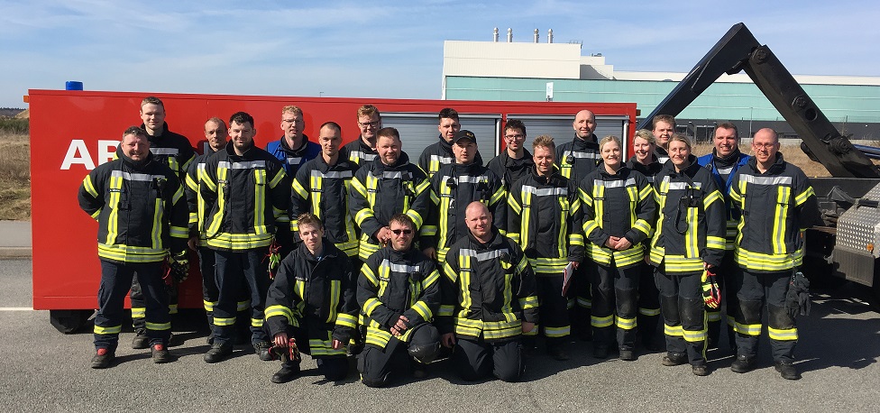 Gruppe nach Einsatz
